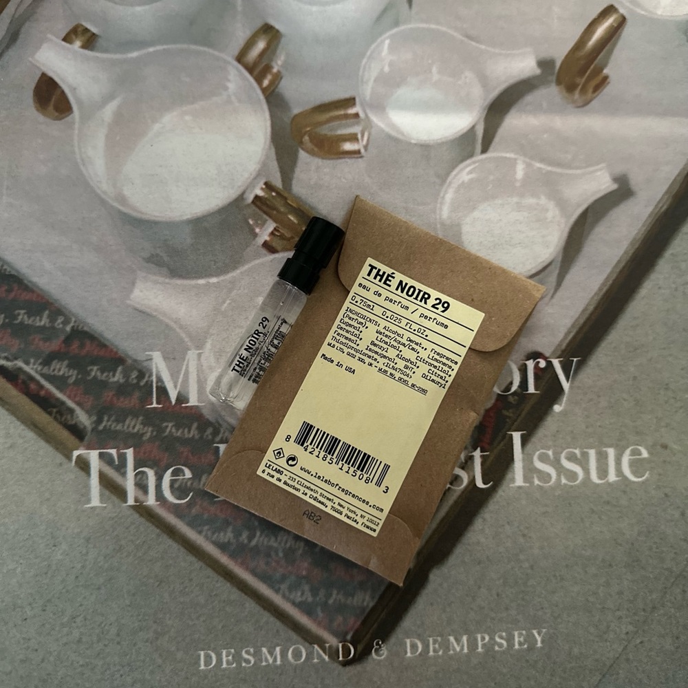 TWO LE LABO THE NOIR 29 SAMPLE SIZES